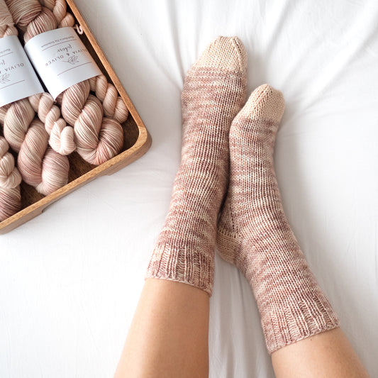 Pink Marble | Sock Set Pre-Order