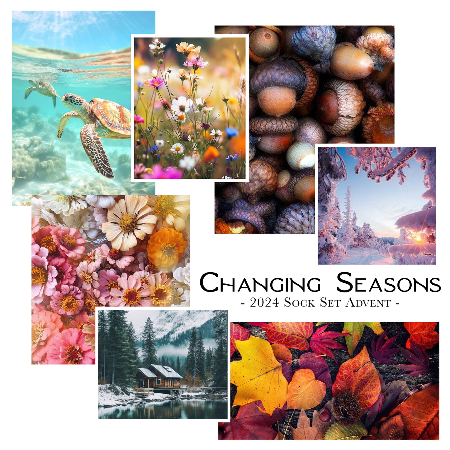 RESERVED | Changing Seasons | Sock Set Advent 2024