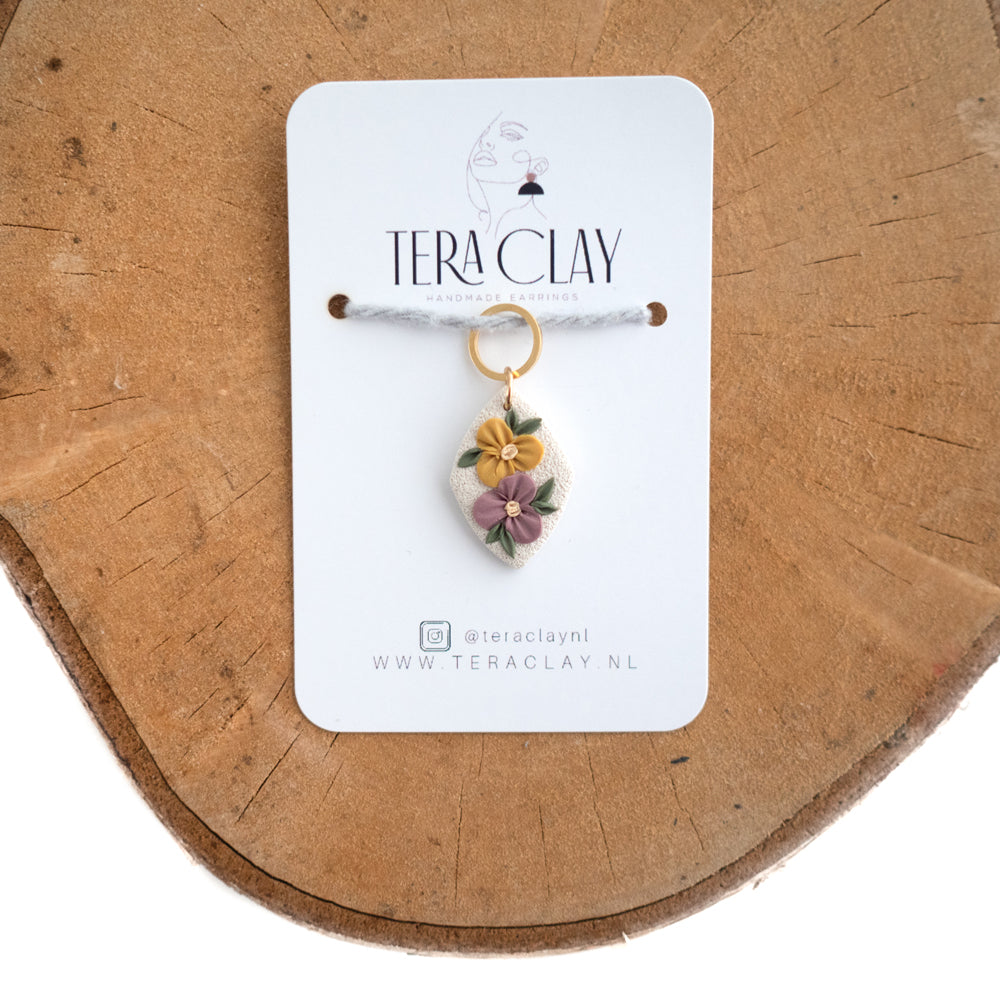 Floral Stitch Marker