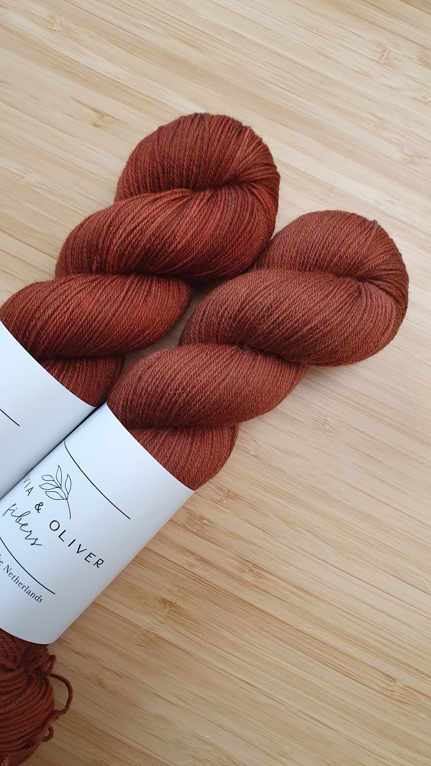 Burnt Umber | Merino Fingering | Misfit