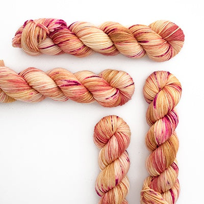 Variegated Hand-Dyed Superwash Merino Wool