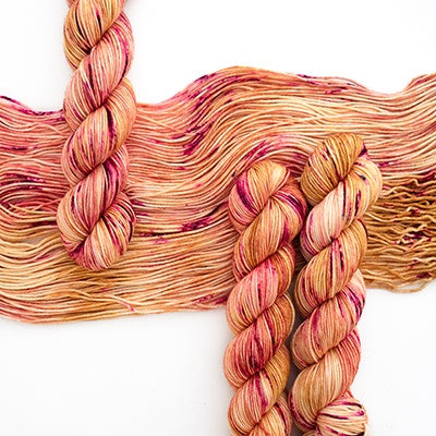 Variegated Hand-Dyed Superwash Merino Wool