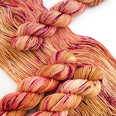 Variegated Hand-Dyed Superwash Merino Wool